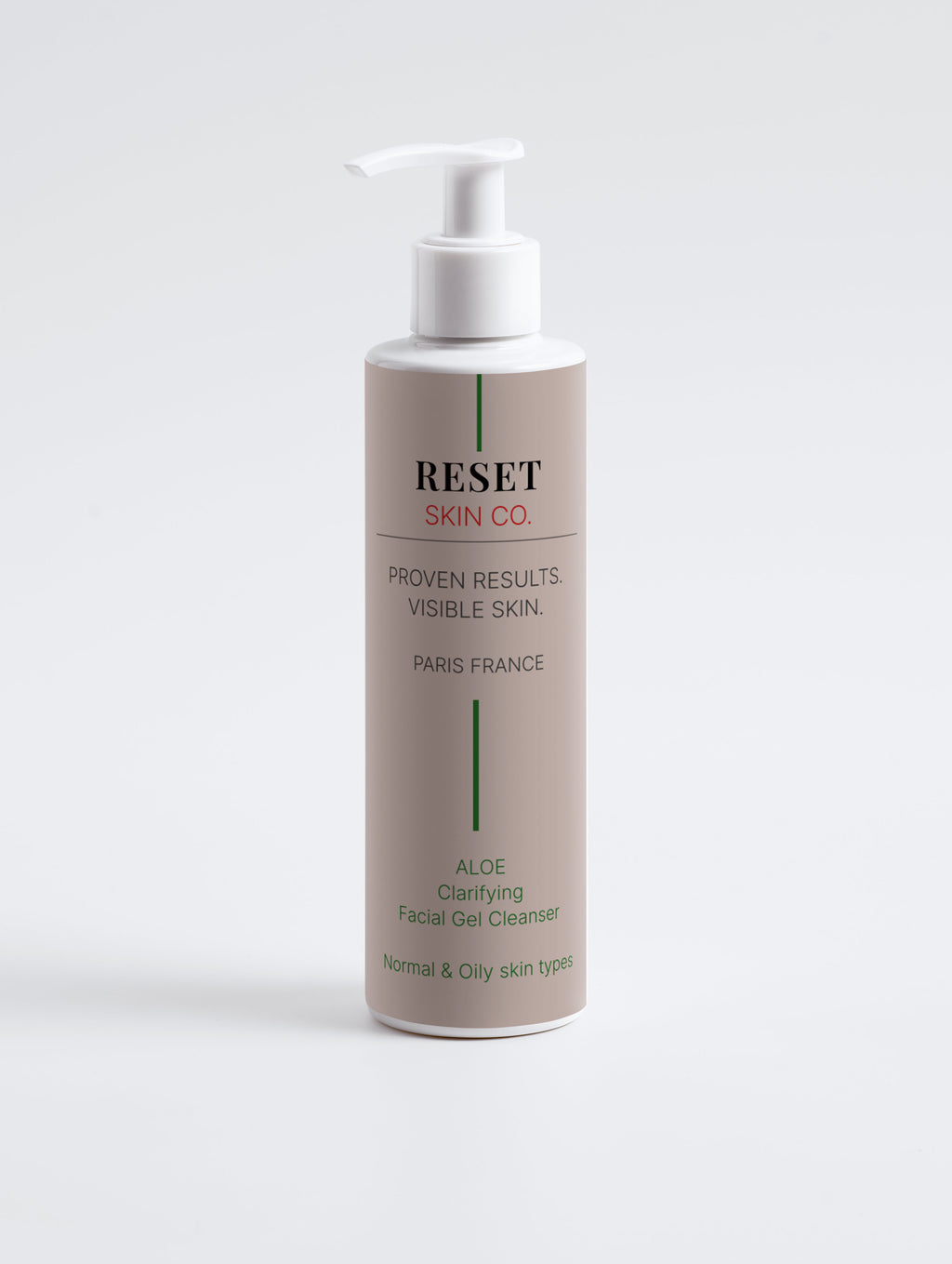 Clarifying facial Gel Cleanser • With Aloe • 200 ml