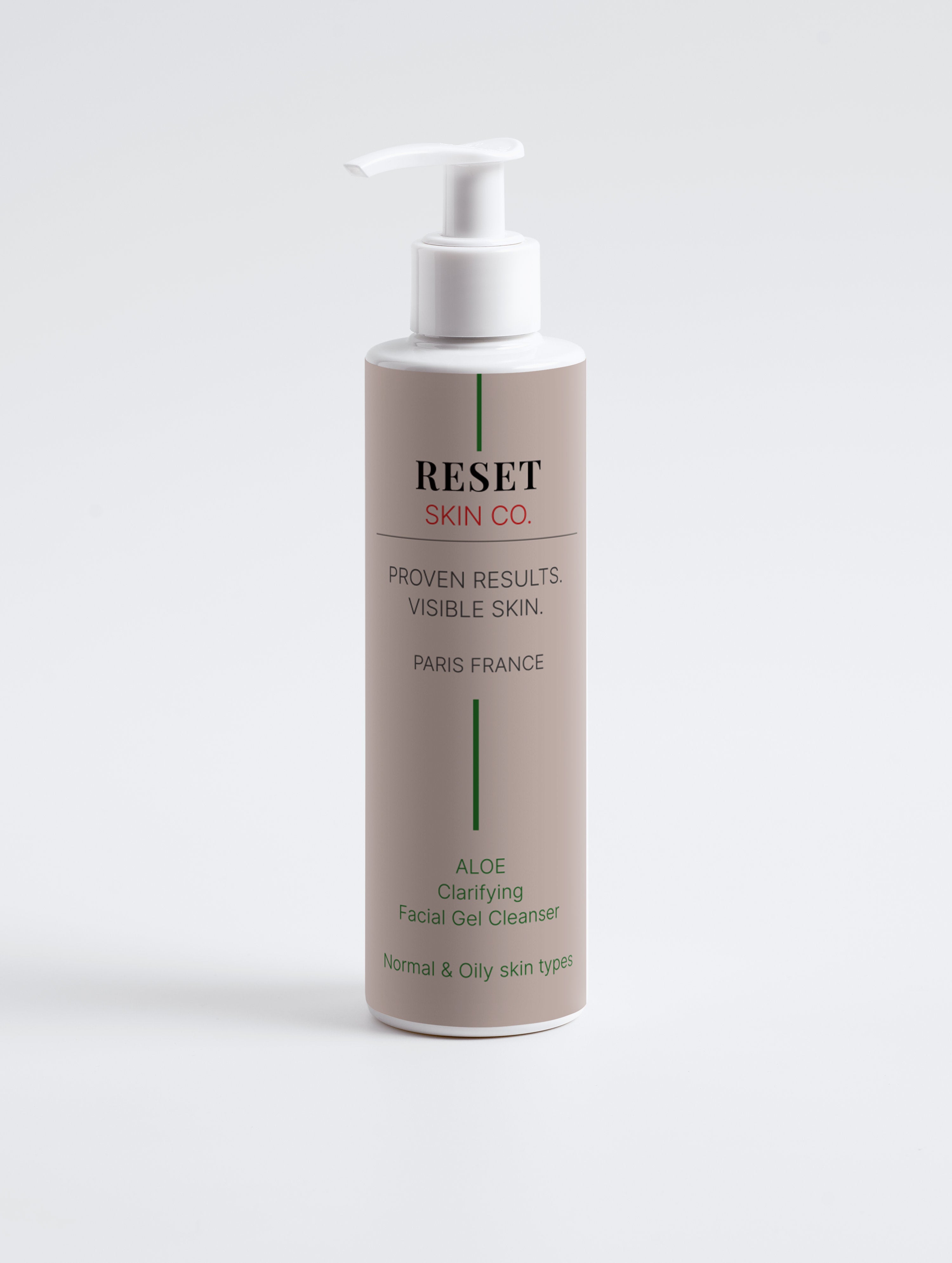 Clarifying facial Gel Cleanser • With Aloe • 200 ml