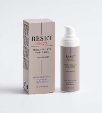 Hydrating Night Serum • With Hyaluronic Acid • 30 ml